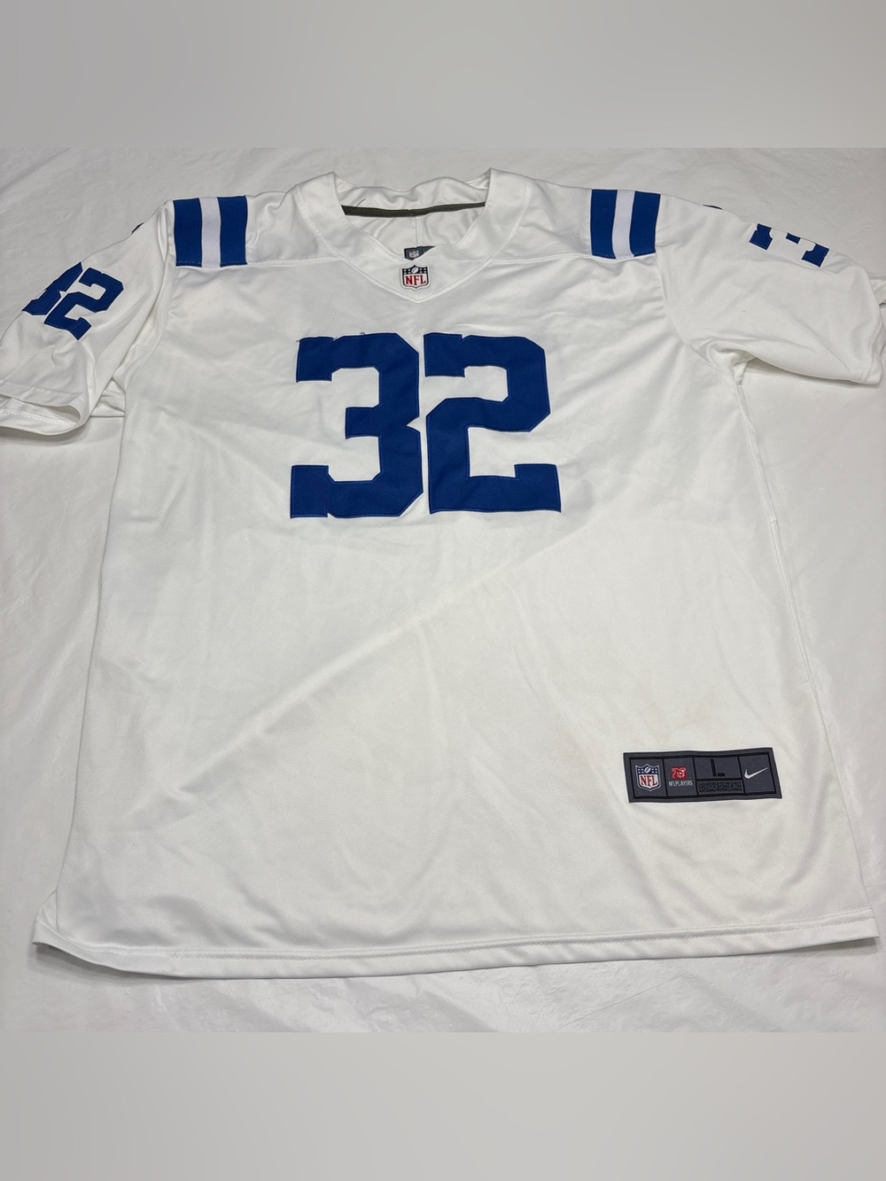 Nike Julian Blackmon #32 Indianapolis Colts White Jersey Men’s Large
